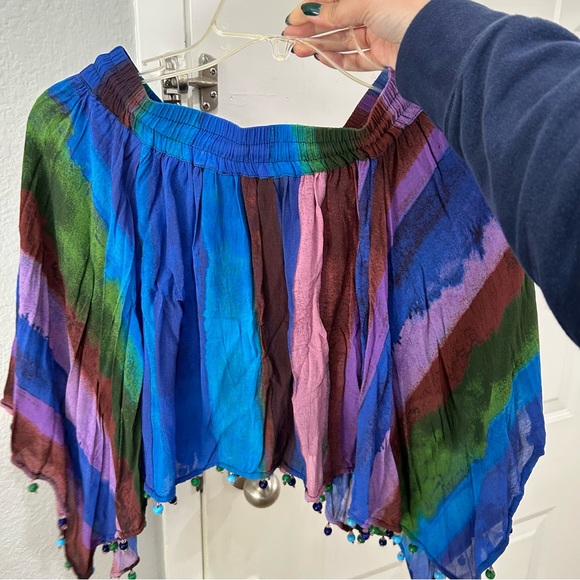 NWOT Zara Beaded asymmetrical Skirt - Picture 6 of 7